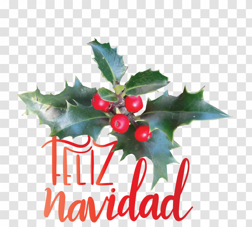 Feliz Navidad Merry Christmas Transparent PNG