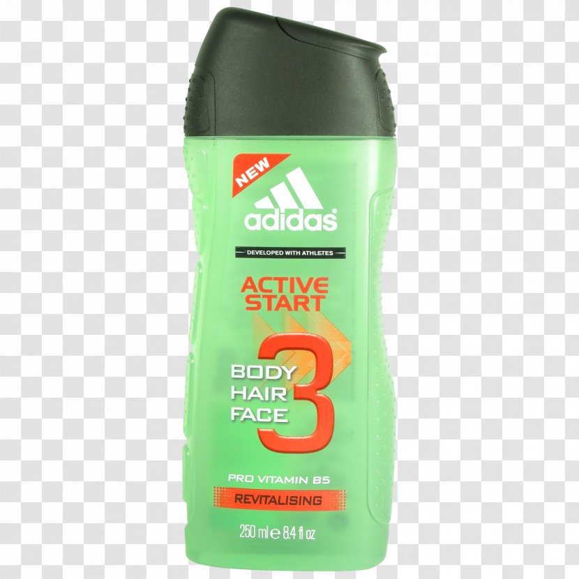 Shower Gel Adidas Body Hair Face Cleanser - Lotion Transparent PNG