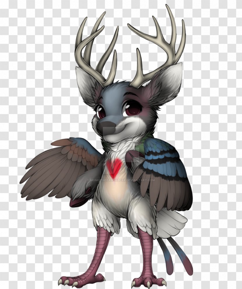 Reindeer Legendary Creature Antler Cartoon Transparent PNG