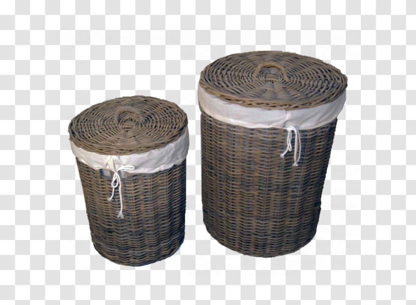 Basket Rattan Wicker Lid White - Curve - Tree Transparent PNG