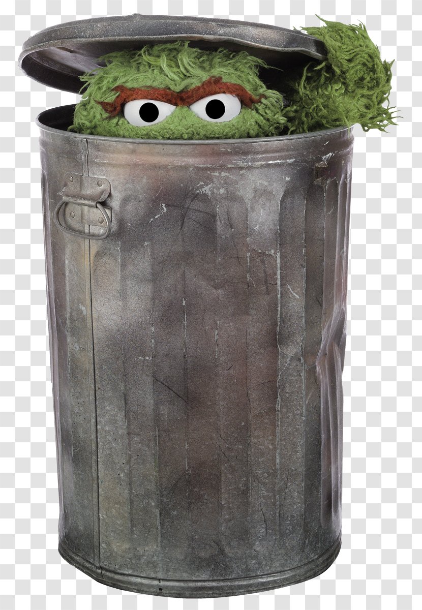Oscar The Grouch Rubbish Bins & Waste Paper Baskets Grouches - I Love Trash - Sesame Transparent PNG