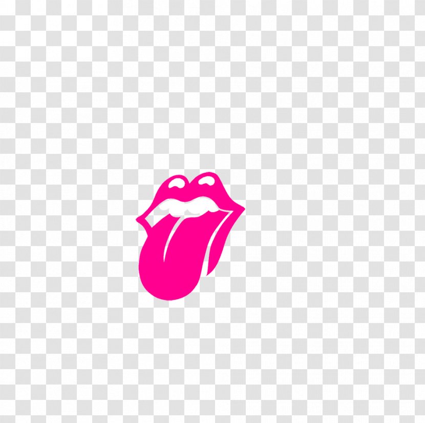 Logo Brand Tongue Rolling - Pink - Design Transparent PNG