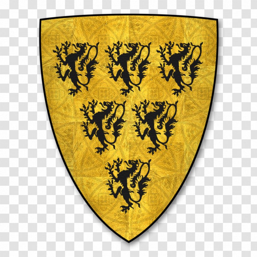 The Parliamentary Roll Aspilogia Insect Yellow Of Arms - Shield Transparent PNG