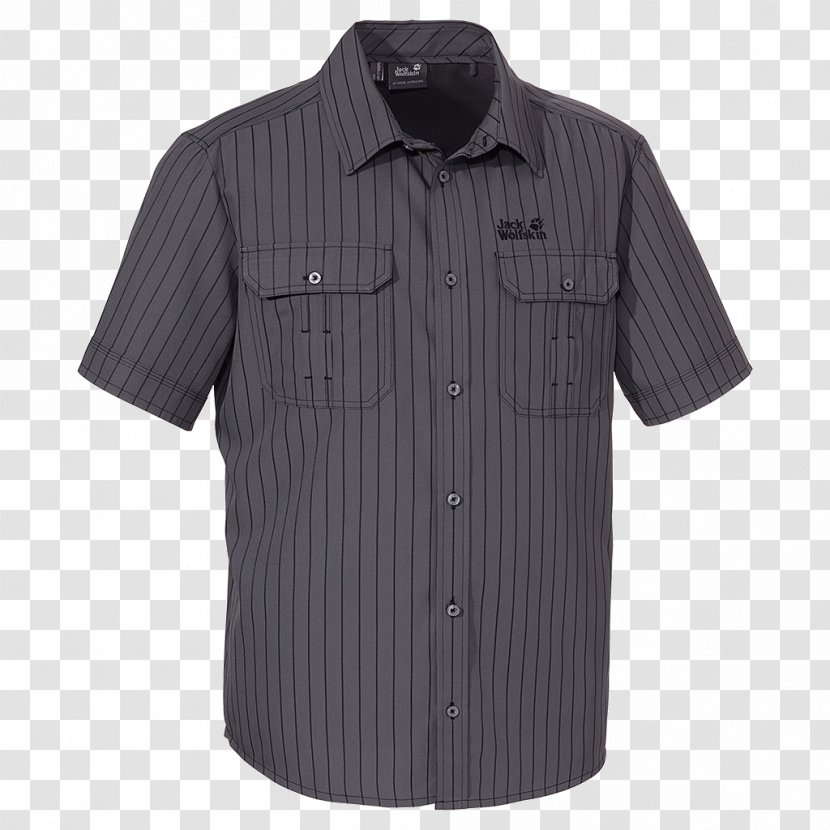 Tops Shirt Sleeve Button Product - Black M - Men Transparent PNG