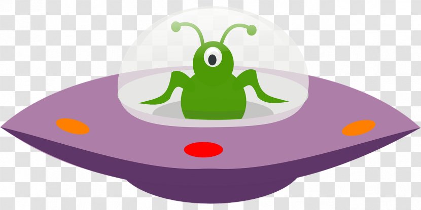 Unidentified Flying Object Extraterrestrial Life Cartoon Clip Art - Pink - Alien UFO Transparent PNG