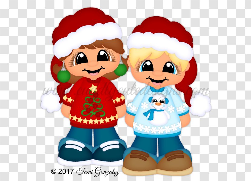 Santa Claus Christmas Ornament Day Jumper Clip Art - Cuddly Border Transparent PNG