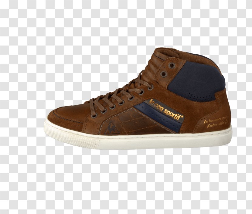 Skate Shoe Suede Sneakers Sportswear - Leather - Coq Sportif Transparent PNG