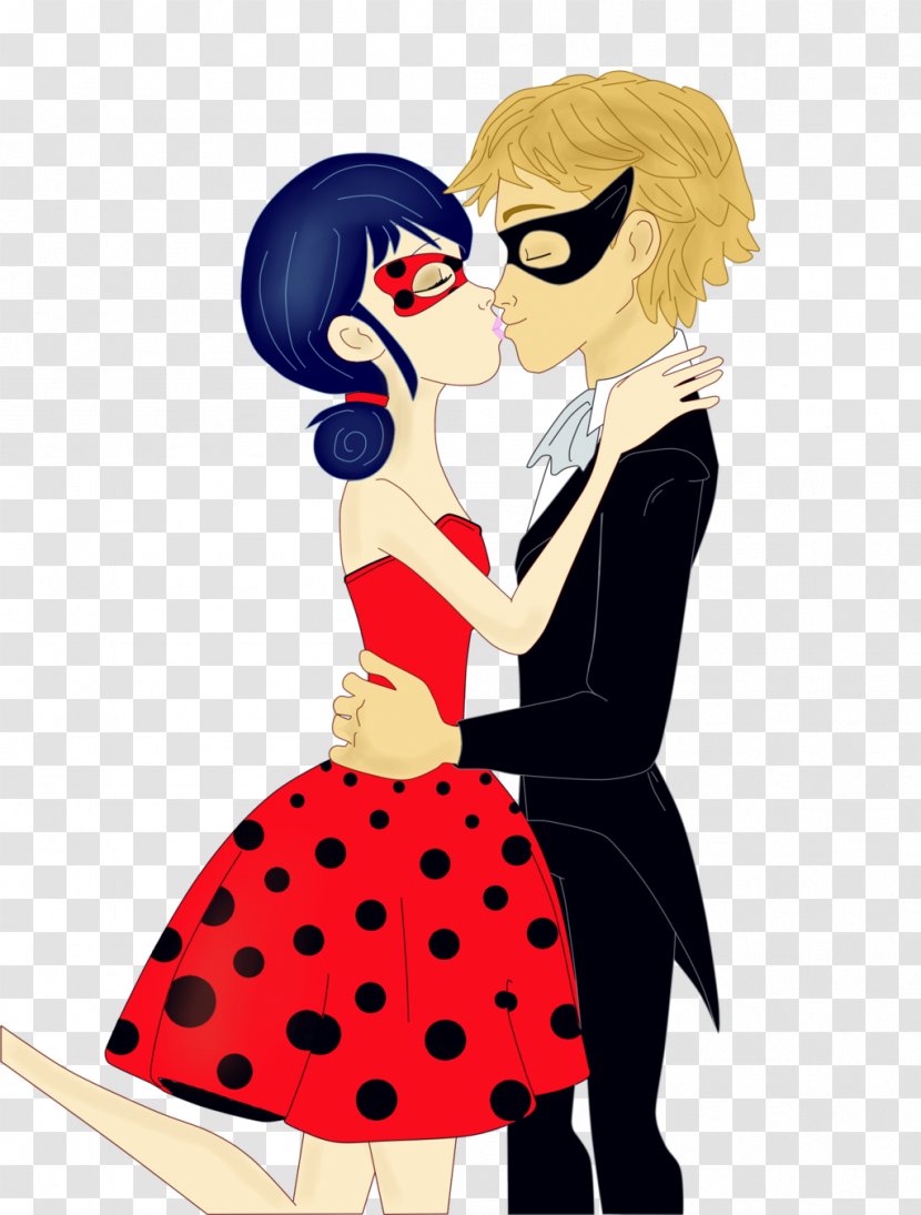 Adrien Agreste Marinette Art Drawing - Heart - Ladybug Transparent PNG