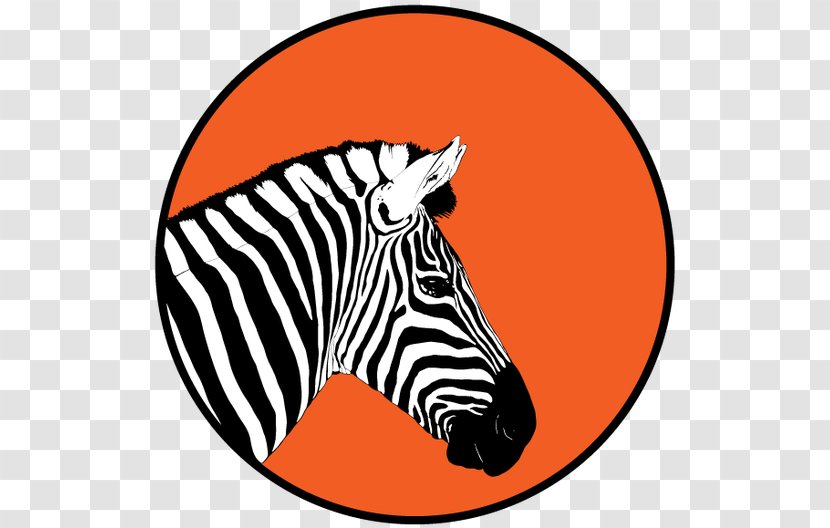 Zebra Art Illustrator Clip - Logo Transparent PNG