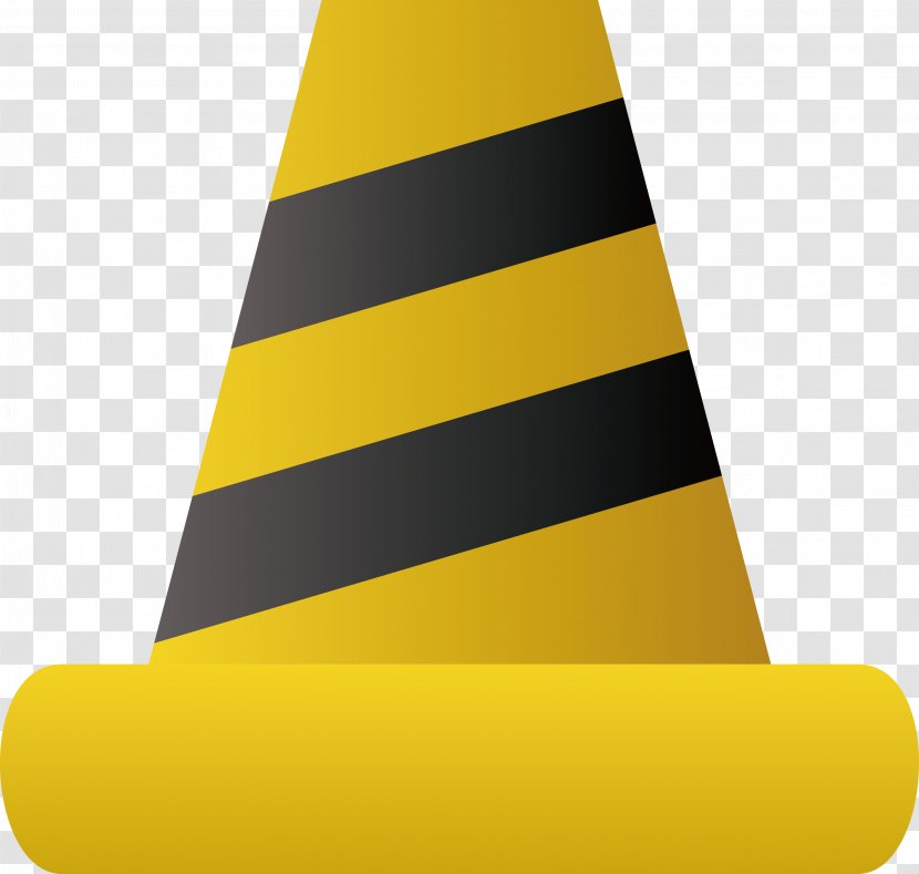 Material Clip Art - Traffic Cone - Police Tool Decoration Design Transparent PNG