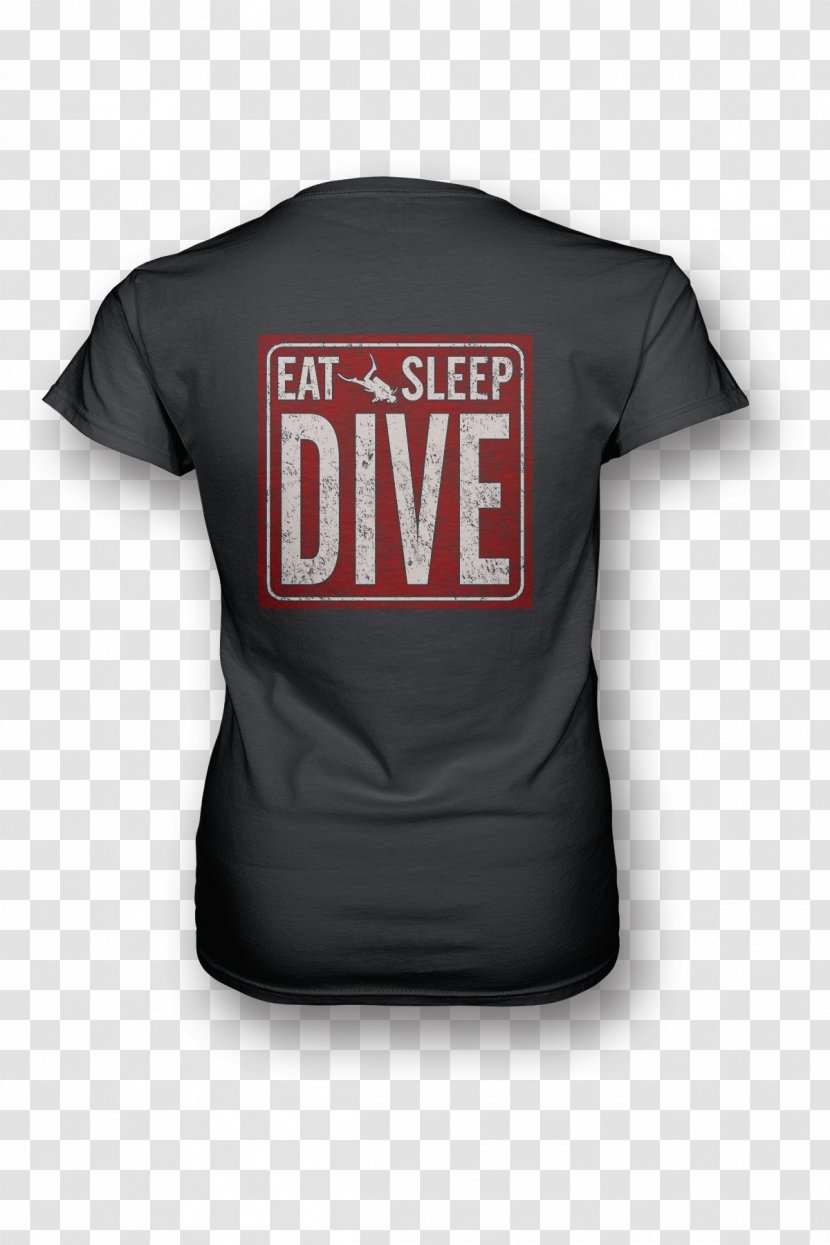 T-shirt Hiking Sleeve Button - Tshirt - Eat Sleep Transparent PNG