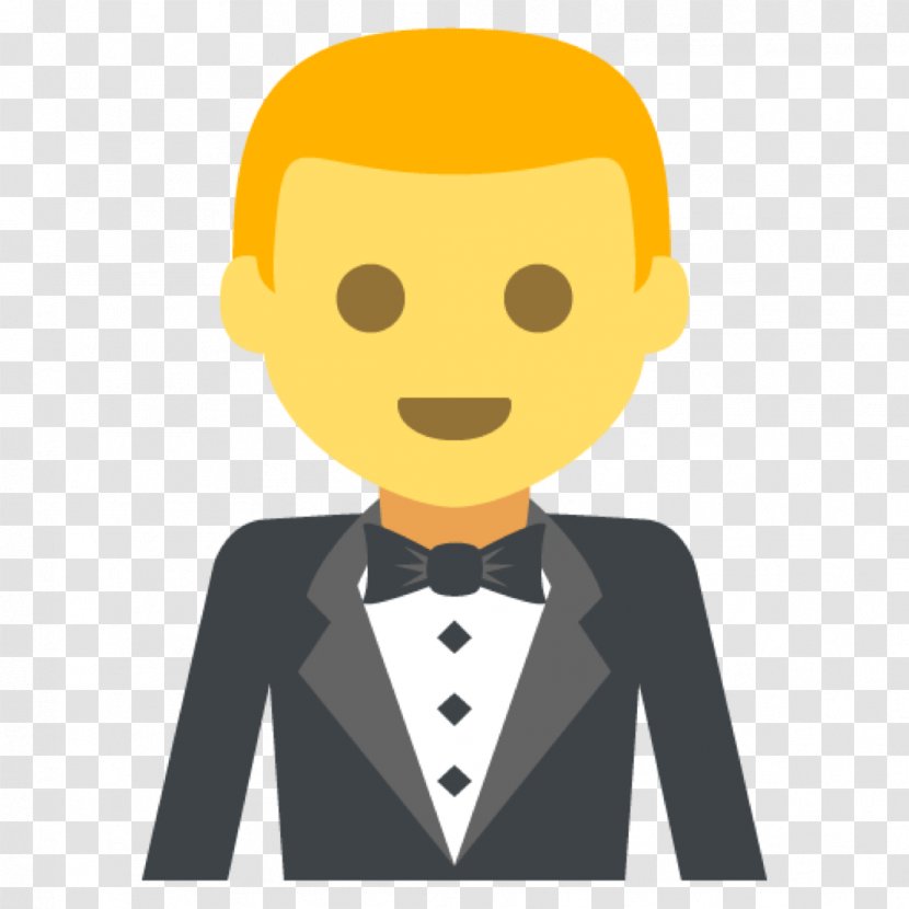 Emoji Homo Sapiens Human Skin Color Emoticon - Person - Suit And Tie Transparent PNG