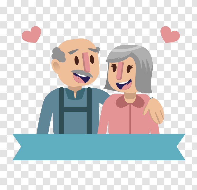 Icon - Frame - Elderly Couple Transparent PNG