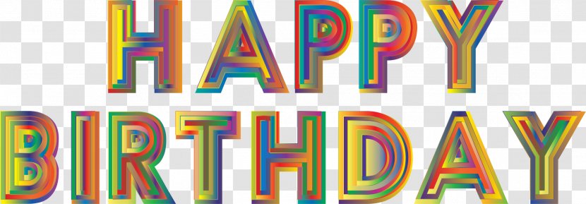 Graphic Design Clip Art - Brand - Happy Birthday Transparent PNG