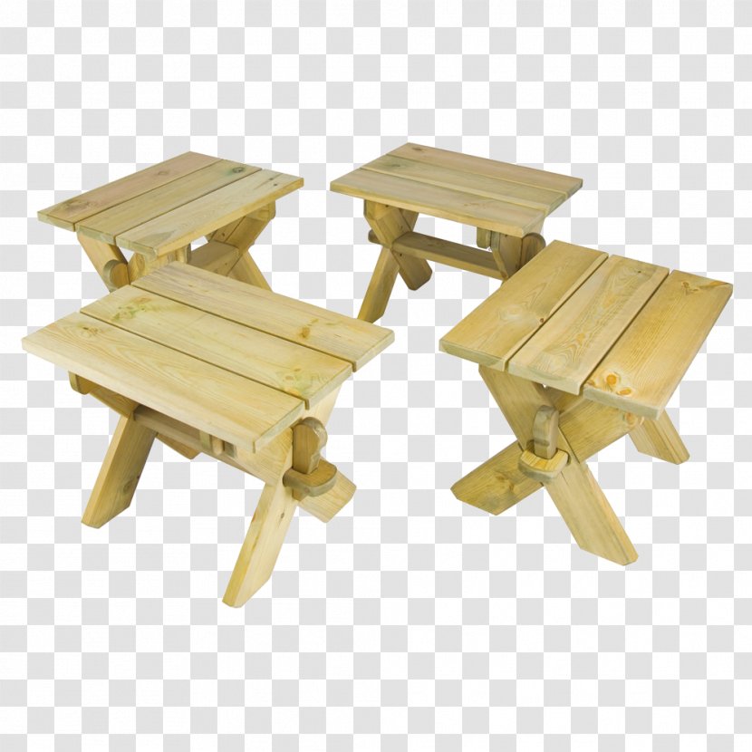 Table Stool Garden Furniture Wood - Bed Transparent PNG