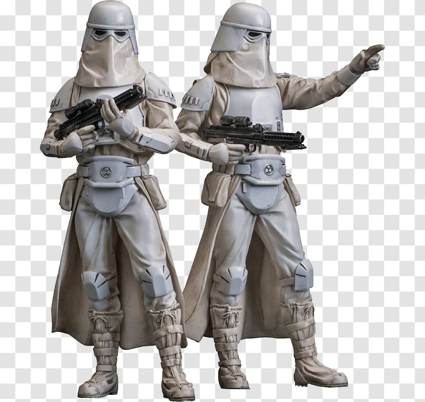 Snowtrooper Stormtrooper Boba Fett Star Wars Statue - Empire Strikes Back Transparent PNG