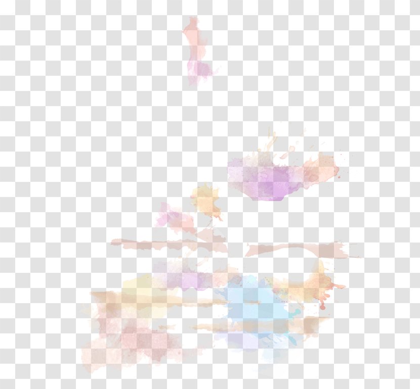Watercolor Painting Desktop Wallpaper Computer Sky Plc - Petal Transparent PNG