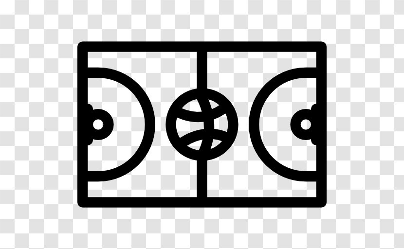 Basketball Champions League Court Sport - Black And White Transparent PNG