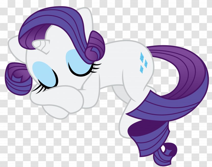 Rarity Pony Fluttershy Art Equestria - Heart - Sleepy Transparent PNG