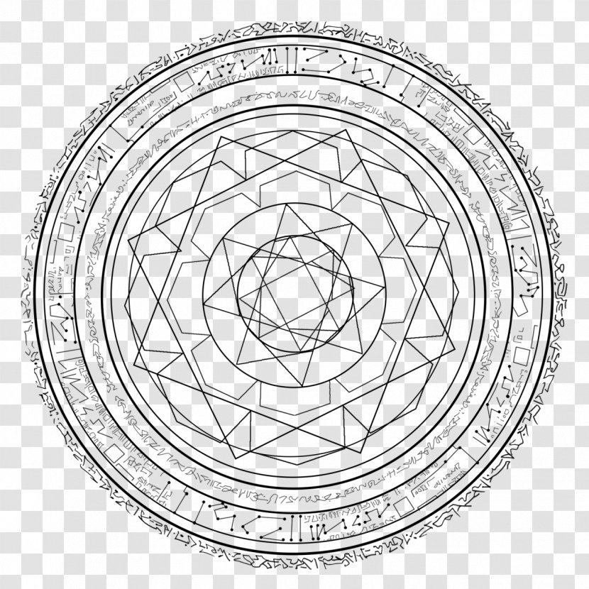 Doctor Strange Magic Circle Drawing - Symbol Transparent PNG