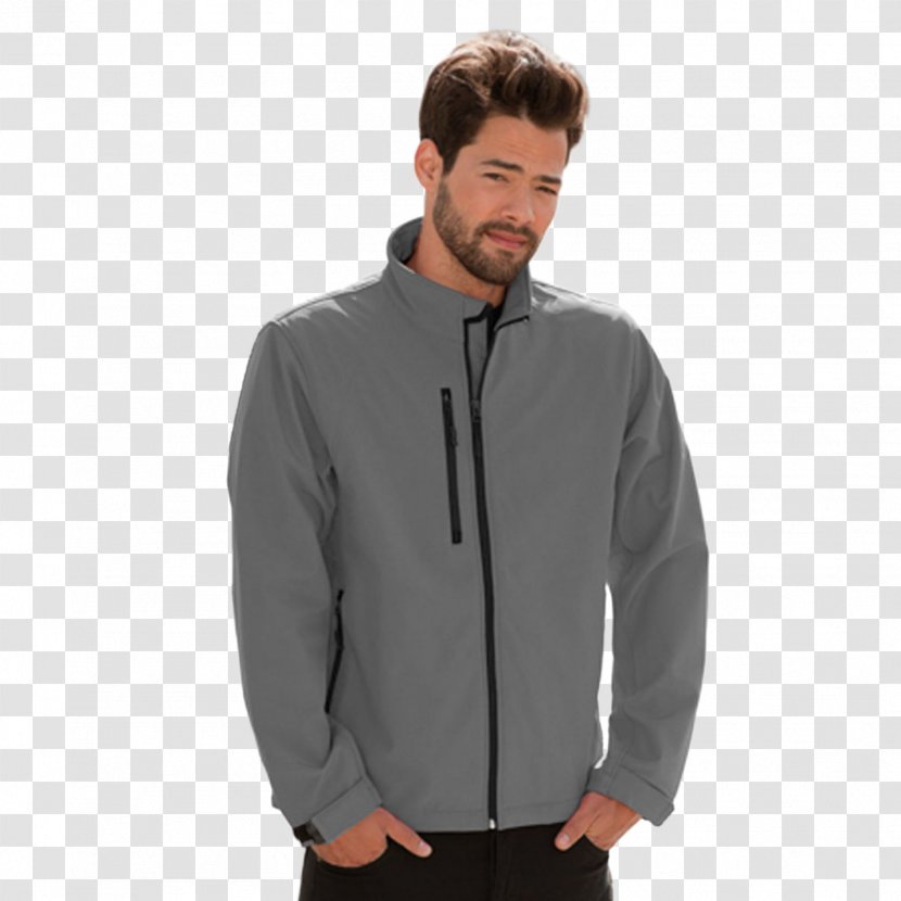 Hoodie Clothing Jacket Outerwear - Neck - Zipper Transparent PNG