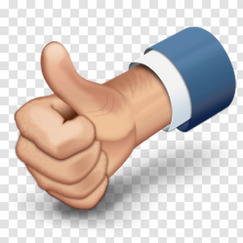 Thumb Signal Like Button Social Media - Symbol Transparent PNG