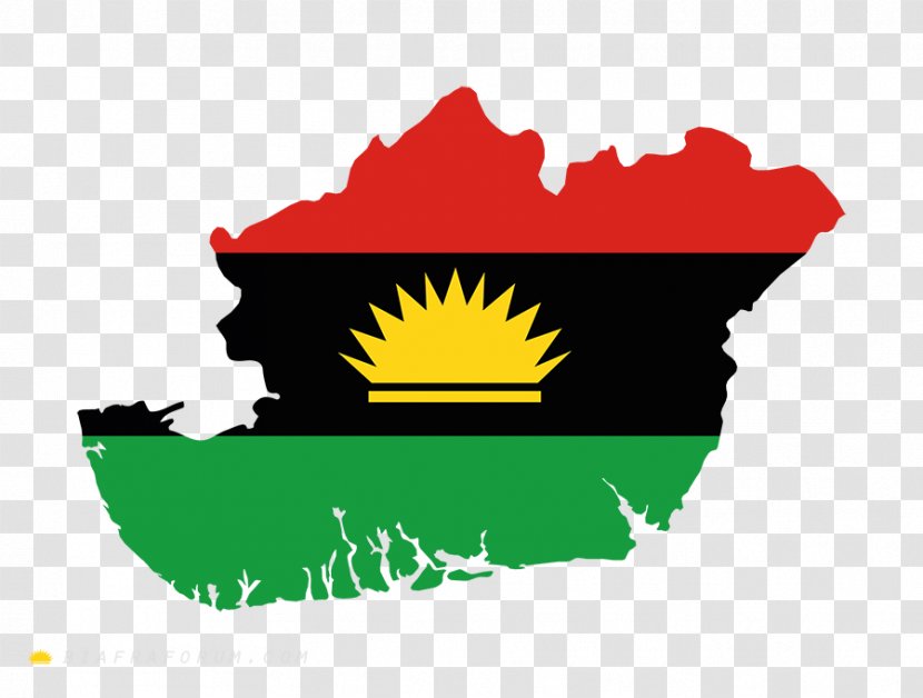 Indigenous People Of Biafra Nigerian Civil War Flag - Muhammadu Buhari Transparent PNG