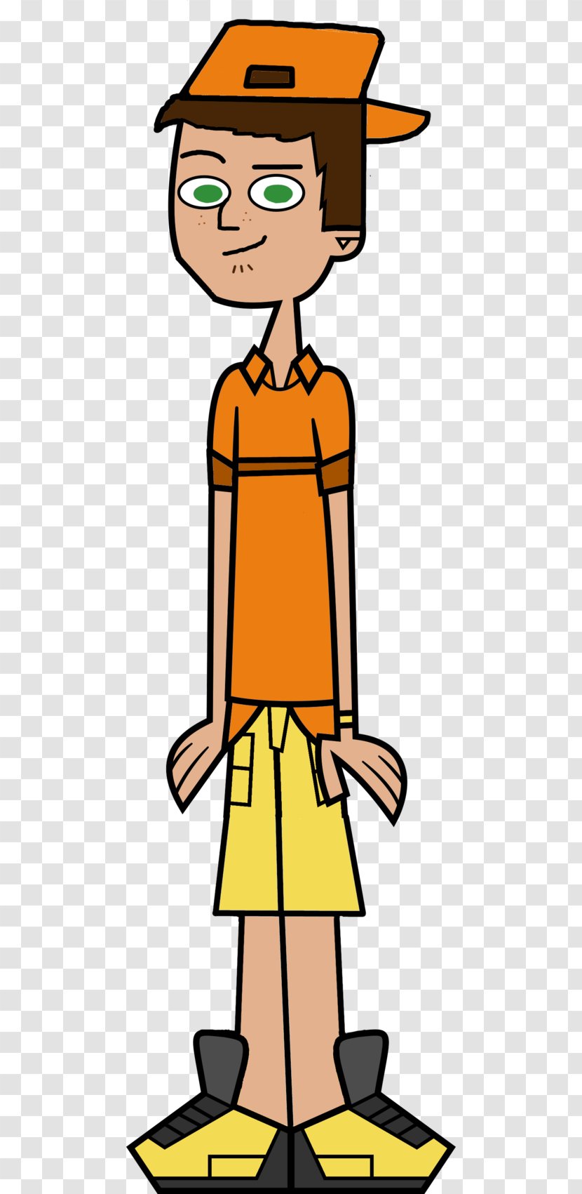 Total Drama Female Character - Standing - Plant Transparent PNG