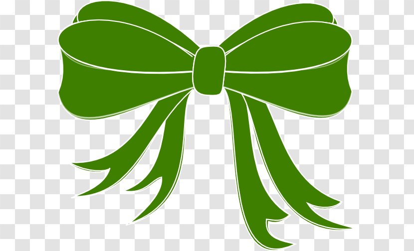 Bow Tie Clip Art - Green Transparent PNG