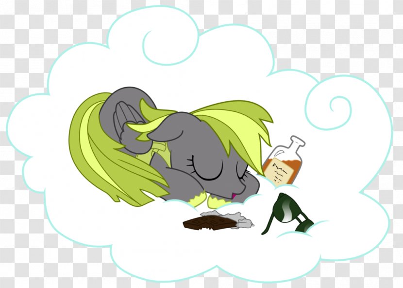 Pony Rainbow Dash Animation Drawing - Silhouette - The Sleeping Unicorn Transparent PNG