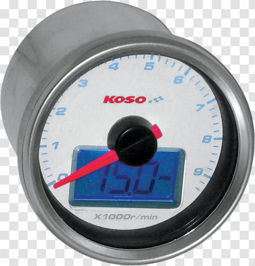 Gauge Motorcycle Components Car Tachometer - Koso Amerique Du Nord - Tire-pressure Transparent PNG