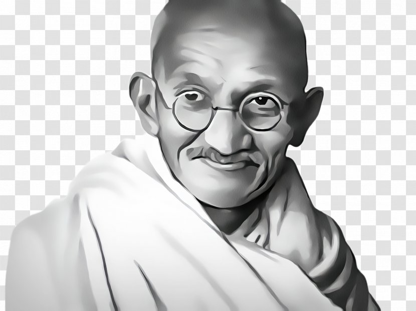 Mahatma Gandhi - Temple - Zen Master Smile Transparent PNG