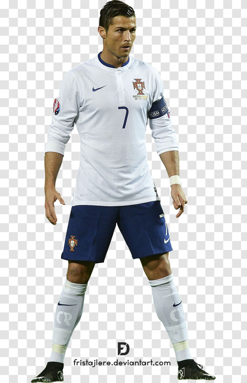 Cristiano Ronaldo 2014 FIFA World Cup Portugal National Football Team Real Madrid C.F. - Jersey Transparent PNG