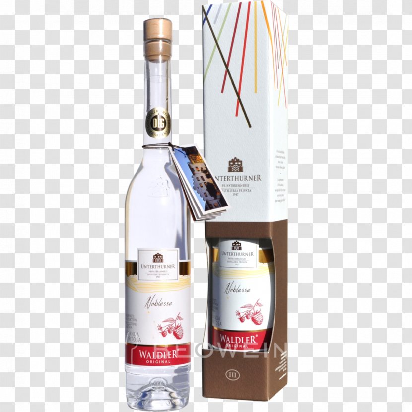 Himbeergeist Fruit Brandy Distilled Beverage Red Raspberry Wine - Alcoholic Transparent PNG