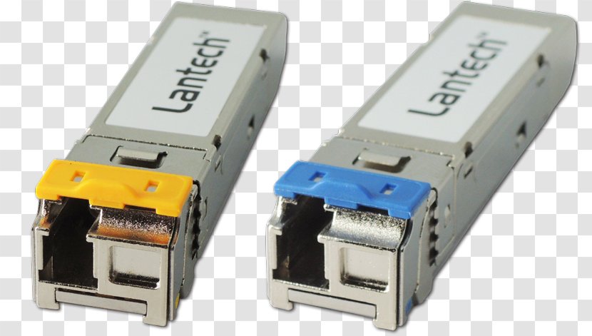 Small Form-factor Pluggable Transceiver Gigabit Interface Converter Electronics Single-mode Optical Fiber - Hot Swapping - Formfactor Transparent PNG