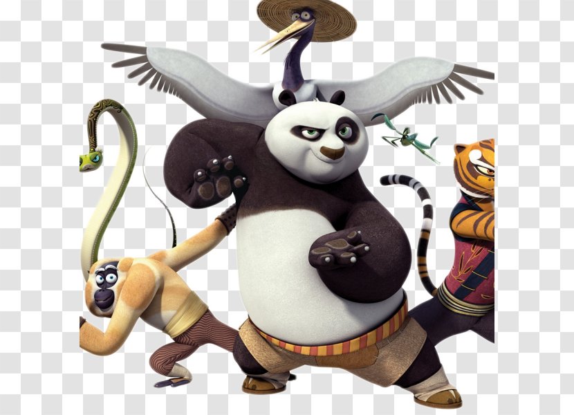 Po Giant Panda Master Shifu Oogway Kung Fu - Dreamworks Animation - Kung-fu Transparent PNG