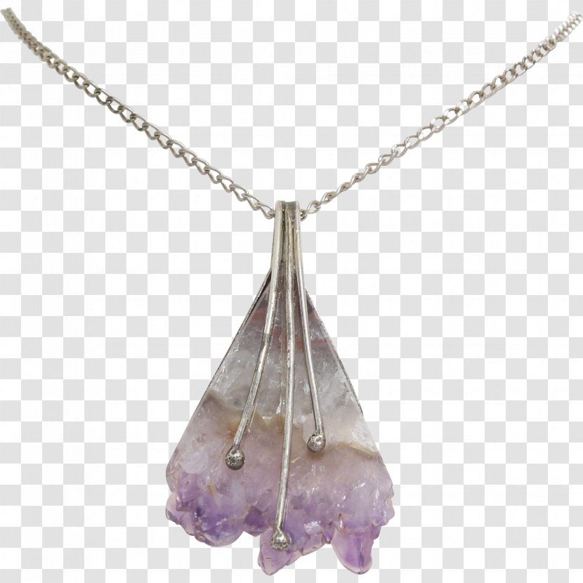 Amethyst Necklace Charms & Pendants Jewellery Crystal - Quartz Transparent PNG
