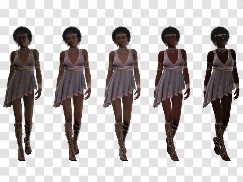 Model Poser Human Skin Dark Fashion - Tree - Women Like Transparent PNG