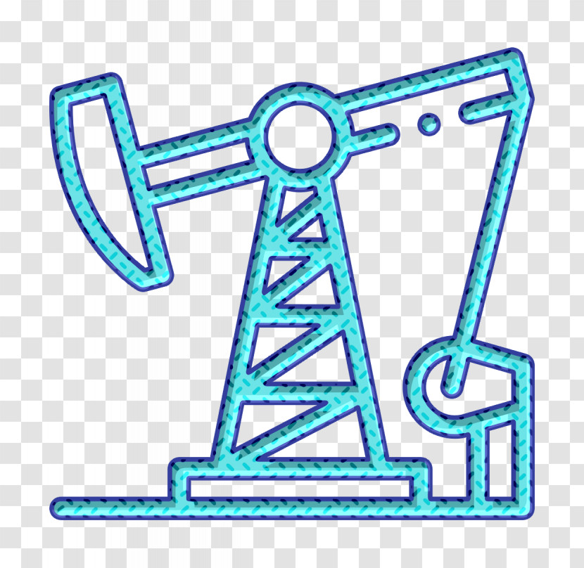 Industry Icon Oil Icon Oil Pump Icon Transparent PNG