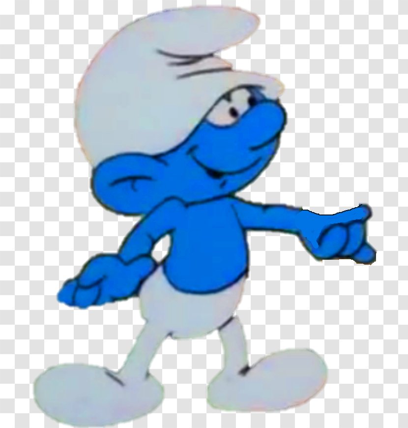 Clumsy Smurf Brainy Handy The Smurfs Character - Heart Transparent PNG