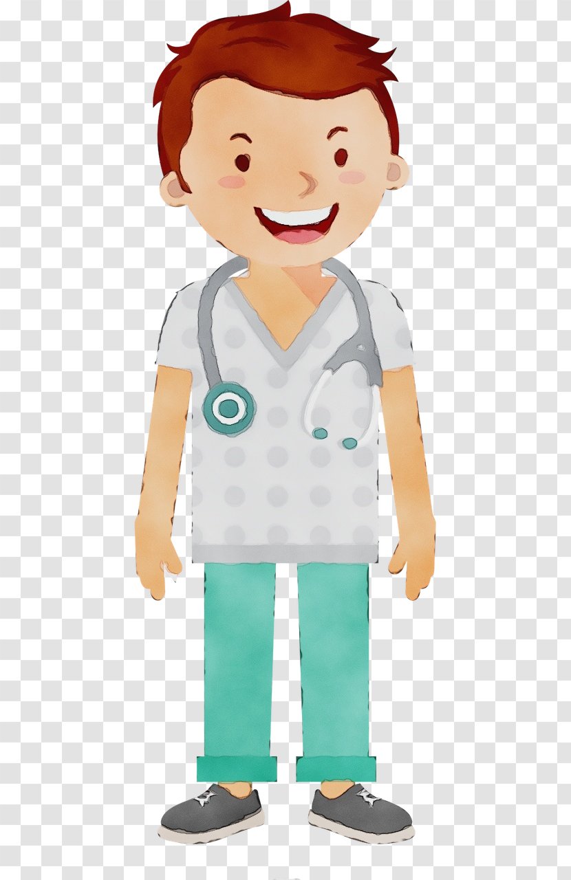 Doctors Day Medical Background - Wet Ink - Gesture Smile Transparent PNG
