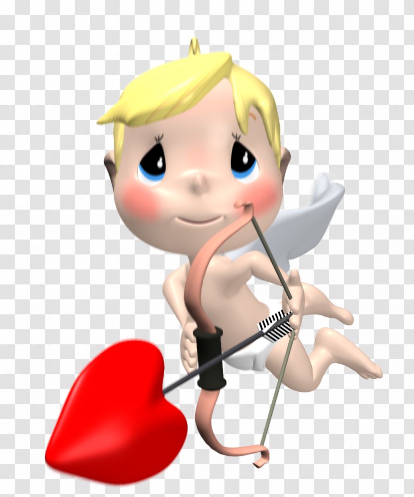 Animation Cupid Heart Clip Art - Smile Transparent PNG