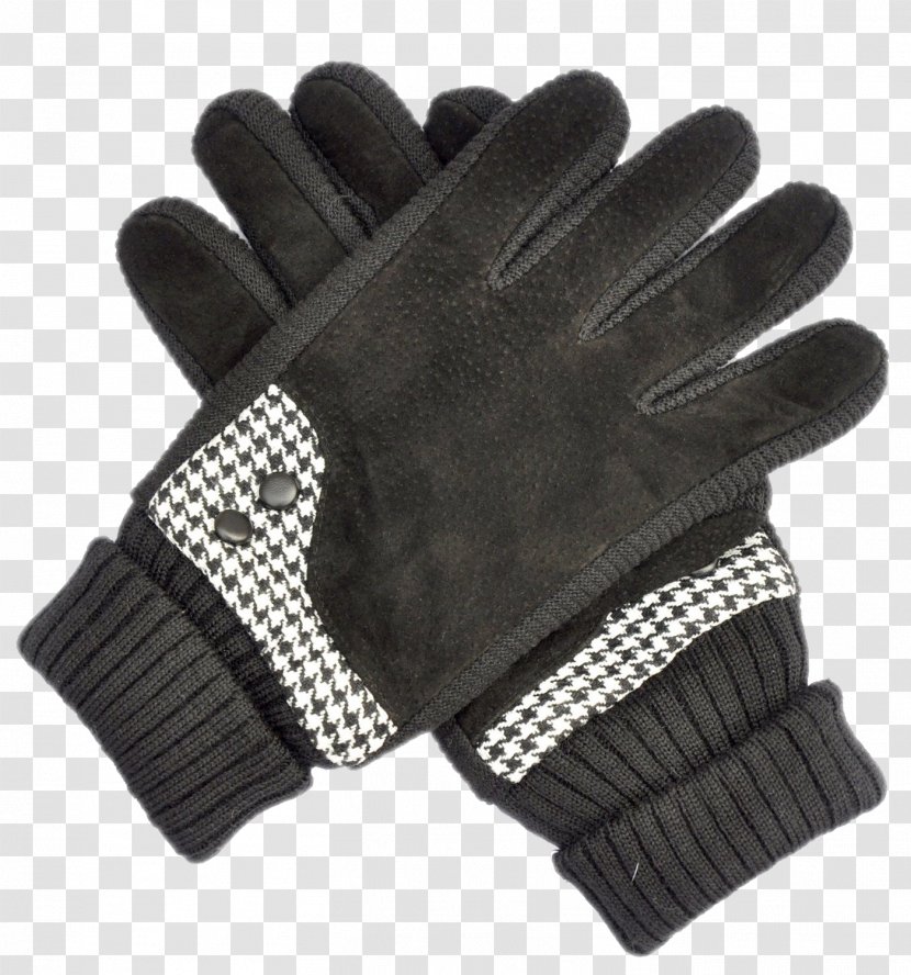 Textile Glove Designer - Search Engine - Men's Black Cloth Gloves Transparent PNG