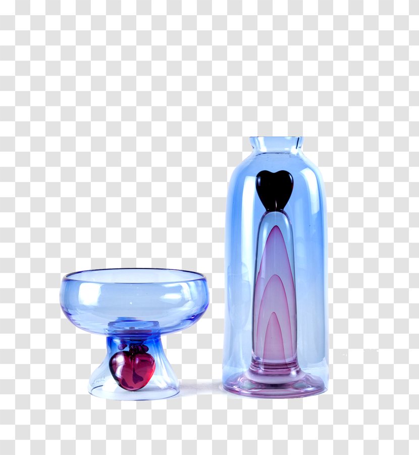 Bottle Glass Water Liquid - Purple Transparent PNG