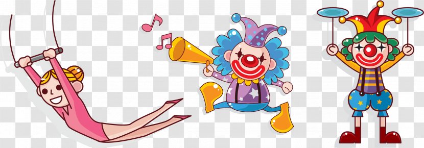 Circus Cartoon Stock Photography Illustration - Tree - Clown Transparent PNG
