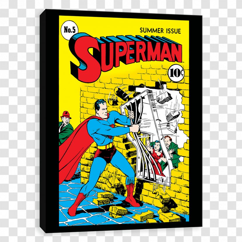 Superman Action Comics Morgan Edge Wonder Woman - Metallic SuperMan Logo Transparent PNG