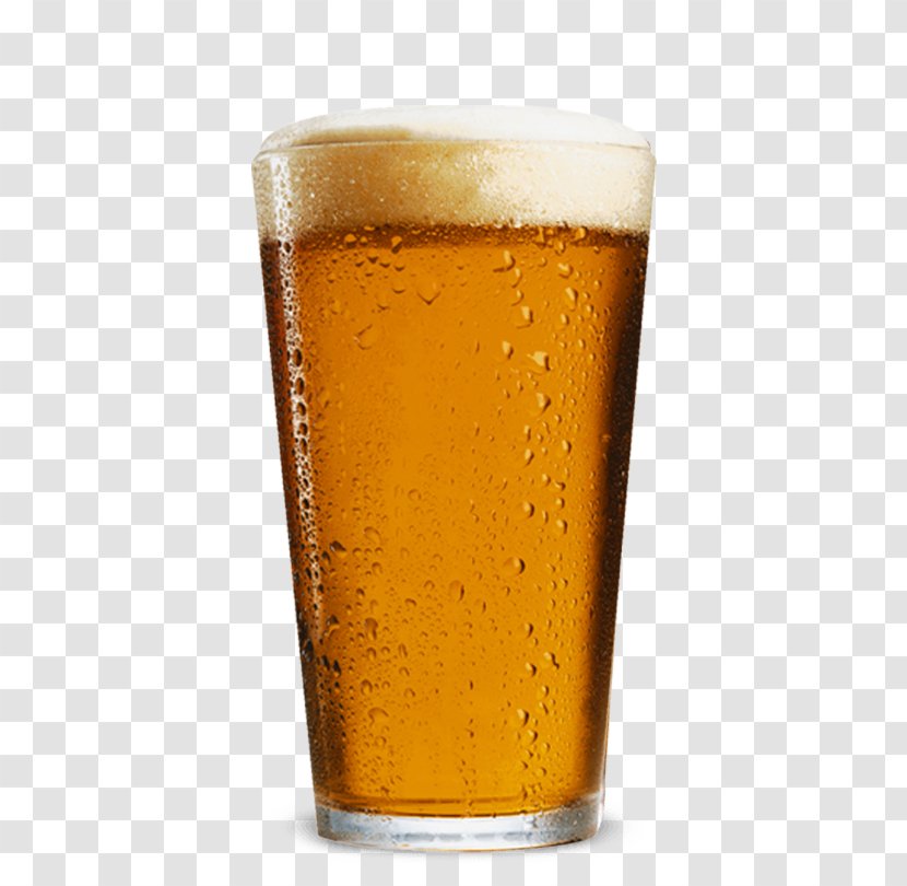 India Pale Ale Beer Pint Glass - Brewing Grains Malts Transparent PNG