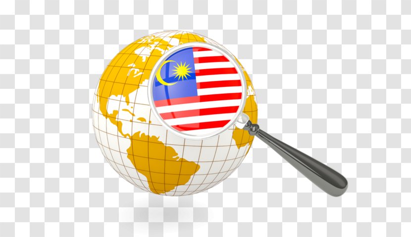 Flag Of Malaysia Globe Earth World - Southup Map Orientation Transparent PNG