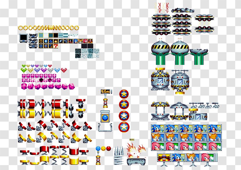 Sonic The Hedgehog Sprite Sheets: Game Boy Advance - Sonic Galaxy.net