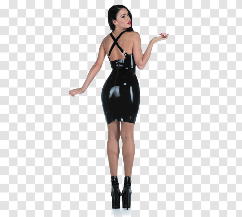 Little Black Dress Fashion LaTeX - Heart - Tequila Sunrise Transparent PNG